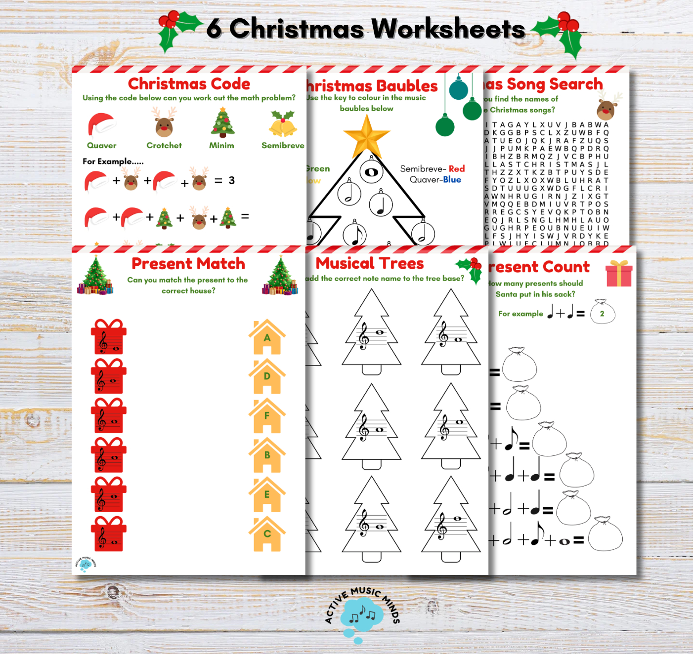 Christmas Music Worksheets: Download Free Pdf Now with Music Theory Christmas Worksheets