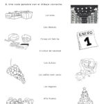 Christmas New Year Esl Worksheets For Kids Throughout Spanish Christmas Activities Worksheets