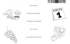 Christmas New Year Esl Worksheets For Kids throughout Spanish Christmas Activities Worksheets