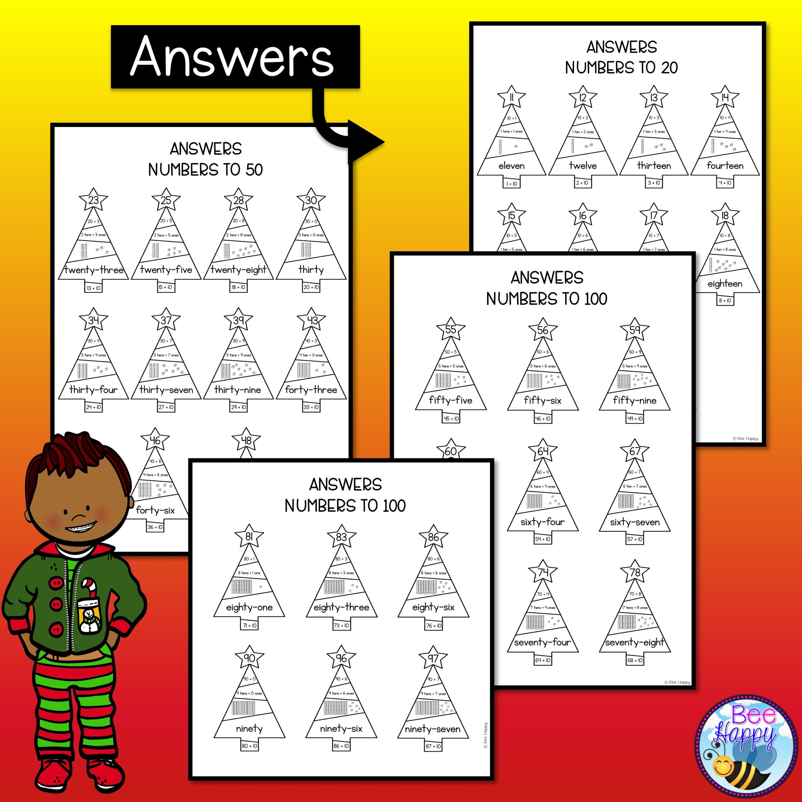 Christmas Place Value Puzzles Numbers To 99 - Australian Teachers  Marketplace inside Christmas Place Value Worksheets