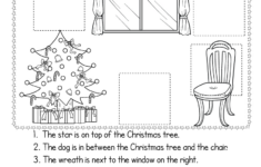 Christmas Prepositions Worksheet - Free Printable, Digital, &amp; Pdf inside Christmas Grammar Worksheets Free