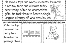 Christmas Reading Worksheet - Free Printable, Digital, &amp; Pdf throughout Christmas Kindergarten Reading Worksheets