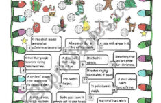 Christmas Riddles - Esl Worksheetmonika.79 inside Christmas Riddles Worksheets