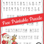 Christmas Secret Code Worksheet   Free Printable   Growing Play Regarding Christmas Secret Code Worksheets