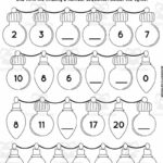 Christmas Sequence Lights Worksheets With Christmas Pattern Worksheets For Kindergarten