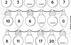 Christmas Sequence Lights Worksheets with Christmas Pattern Worksheets For Kindergarten