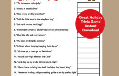 Christmas Song Trivia, Christmas Carol Trivia Game 2023, Christmas pertaining to Christmas Carol Trivia Worksheets