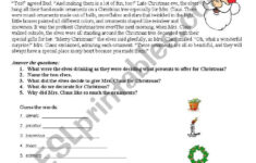 Christmas Story – Esl Worksheetsilviana_S throughout A Christmas Story Worksheets