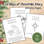 Christmas Story Worksheets Printables It'S Christmas David! Story For It&#039;s Christmas David Worksheets