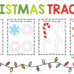 Christmas Symbols Tracing Worksheets   Preschool Mom With Regard To Christmas Line Tracing Worksheets