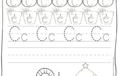 Christmas Themed Abc Pracitce Worksheets within Christmas Abc Worksheets Kindergarten