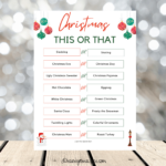 Christmas This Or That Questions For Kids (+Free Printable Pdf In Beyond The Worksheets Ugly Christmas Sweaters Answer Key