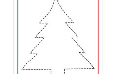 Christmas Tracing Worksheets - Raising Hooks pertaining to Christmas Tree Tracing Worksheets