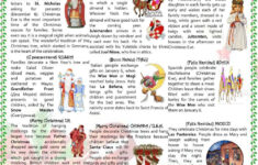 Christmas Traditions Online Activity - Worksheets Library pertaining to Christmas in Other Countries Worksheets