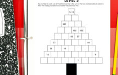 Christmas Tree Addition Puzzle Worksheets [Free Pdf] inside Christmas Tree Geometry Worksheets Answers