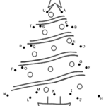 Christmas Tree   Connect The Dotscapital Letters (Christmas) For Christmas Connect The Dots Worksheets