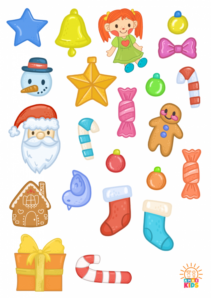 Kindergarten Christmas Cut and Paste Worksheets Kindergarten Christmas Cut and Paste Worksheets