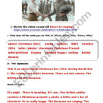Christmas Truce Advert [1914 Wwi]   Esl Worksheetaurore With Regard To World War 1 Christmas Truce Worksheets