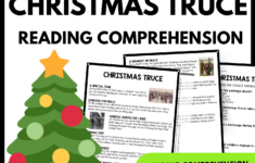 Christmas Truce Reading Comprehension Worksheet pertaining to The Christmas Truce Worksheets