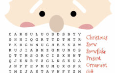 Christmas Word Searches – 25 Free Printables | Printabulls pertaining to Christmas Word Search Worksheets