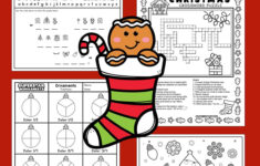 Christmas Worksheets (Free Printables) – Superstar Worksheets pertaining to Christmas Following Directions Worksheets Free