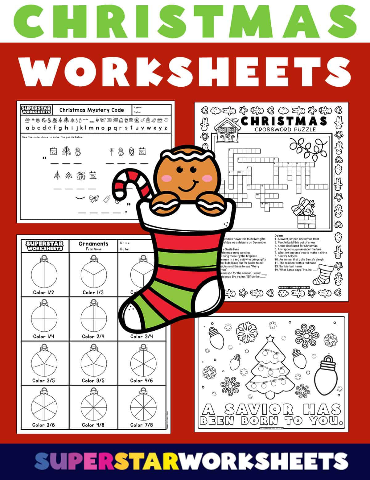 Christmas Worksheets (Free Printables) - Superstar Worksheets pertaining to Christmas Following Directions Worksheets Free