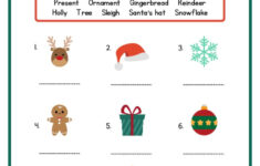 Christmas Worksheets - Readingvine intended for All About Christmas Worksheets