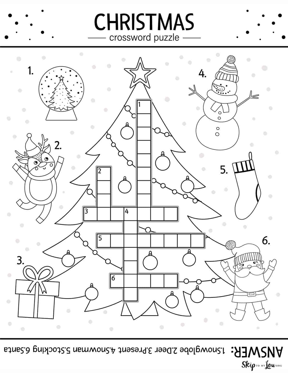 Christmas Worksheets | Skip To My Lou pertaining to Children&amp;#039;S Christmas Worksheets Printable