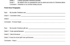 Christmas Writing Activities - Worksheets Library throughout Christmas Worksheets For Highschool Students