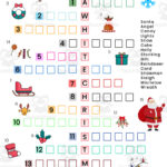 Differentiated Christmas Crossword For Esl Learnersteach Simple With Regard To Christmas Worksheets Crossword Puzzles
