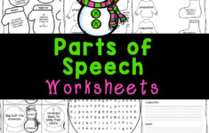 ⛄ Free Printable Winter Snowman Parts Of Speech Grammar Worksheets throughout Christmas Parts Of Speech Worksheets