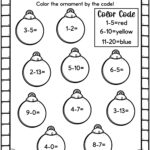 Easy Christmas Math Worksheets   Free!   Kids Activity Zone Throughout Christmas 1st Grade Worksheets