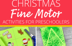 Engaging Christmas Fine Motor Activities For Your Preschoolers pertaining to Christmas Fine Motor Worksheets