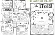 Explore Christmas Around The World With 8 Simple Crafts And Over pertaining to Printable Worksheets Free Printable Christmas Around The World Coloring Pages