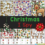 🎄 Free Christmas I Spy Printable Worksheets Throughout I Spy Christmas Worksheets