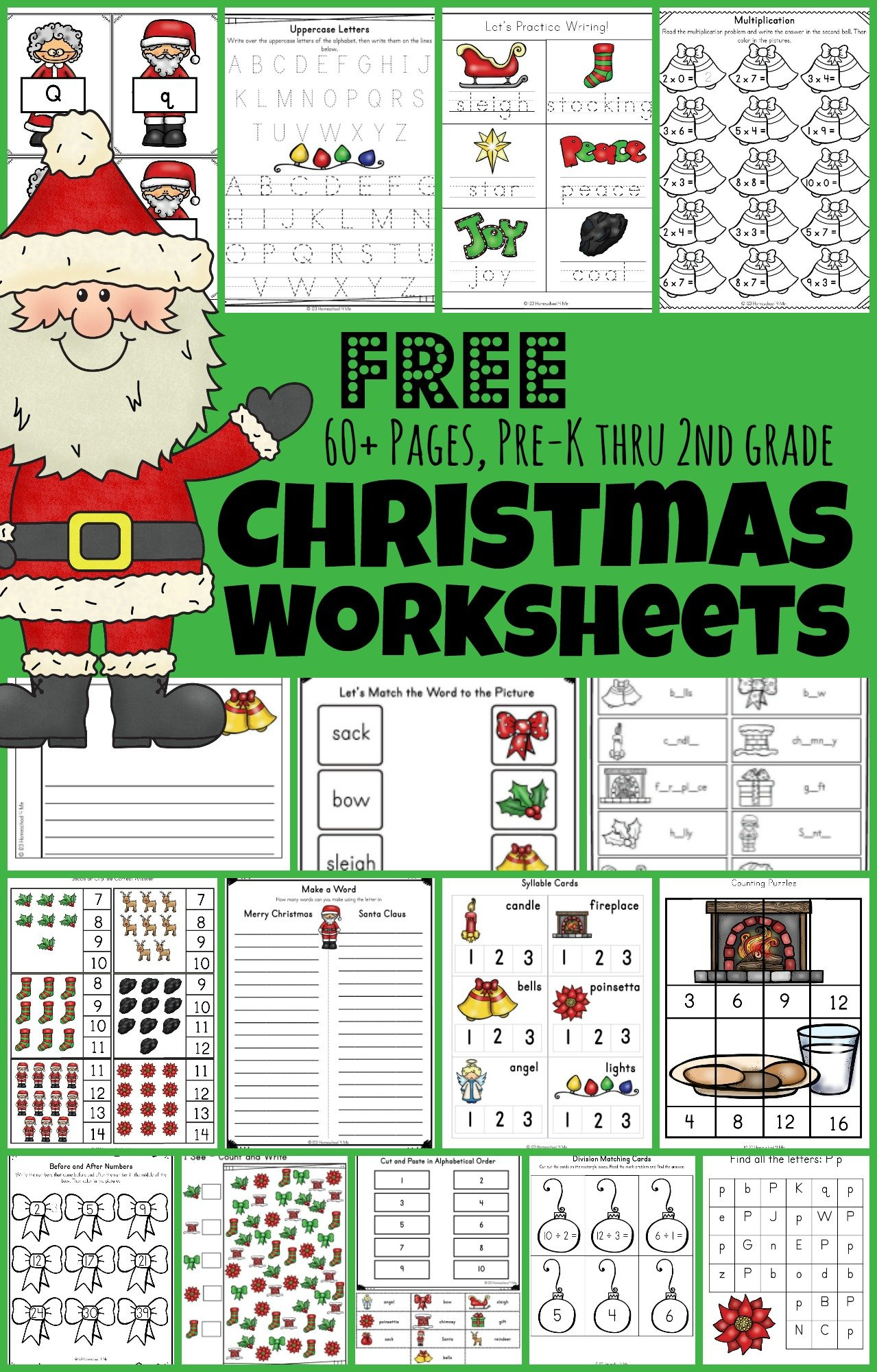 🎅🎄 Free Christmas Worksheets throughout Fun Christmas Worksheets For 3Rd Grade