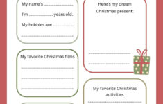 Free And Printable All About Me Worksheet Templates | Canva inside Free Printable All About Me Christmas Worksheets
