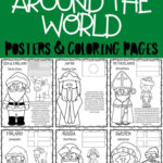 Free Christmas Around The World Coloring Pages Within Printable Worksheets Free Printable Christmas Around The World Coloring Pages