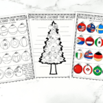 Free Christmas Around The World Worksheet Pertaining To Christmas Map Skills Worksheets