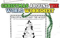 Free Christmas Around The World Worksheet with Christmas Map Skills Worksheets