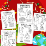Free Christmas Around The World Worksheets (20 Pages!)   Leap Of Inside Christmas Around The World Free Worksheets