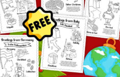 Free Christmas Around The World Worksheets (20 Pages!) throughout Free Christmas Around The World Worksheets