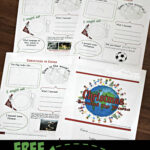 Free Christmas Around The World Worksheets For Kids + Activities Within Free Christmas Around The World Worksheets