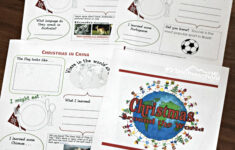 Free Christmas Around The World Worksheets For Kids + Activities within Free Christmas Around the World Worksheets
