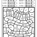 Free Christmas Colornumber (Pdf Printables) Within Free Multiplication Christmas Worksheets