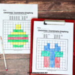 Free Christmas Coordinate Graphing Worksheets For Holiday Fun In Father Christmas Graphing Worksheets