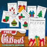 Free Christmas Coordinate Graphing Worksheets For Holiday Fun Intended For Father Christmas Graphing Worksheets