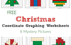 Free Christmas Coordinate Graphing Worksheets - The Activity Mom with regard to Free Printable Christmas Coordinate Graphing Worksheets