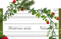 Free Christmas Cursive Handwriting Worksheet, Download Free throughout Christmas Cursive Handwriting Worksheets