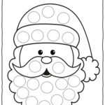 Free Christmas Do A Dot Printables   Lemon And Kiwi Designs With Regard To Dot Dot Christmas Worksheets